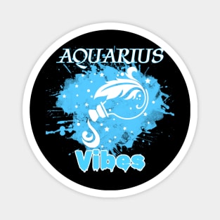 Aquarius vibes Magnet